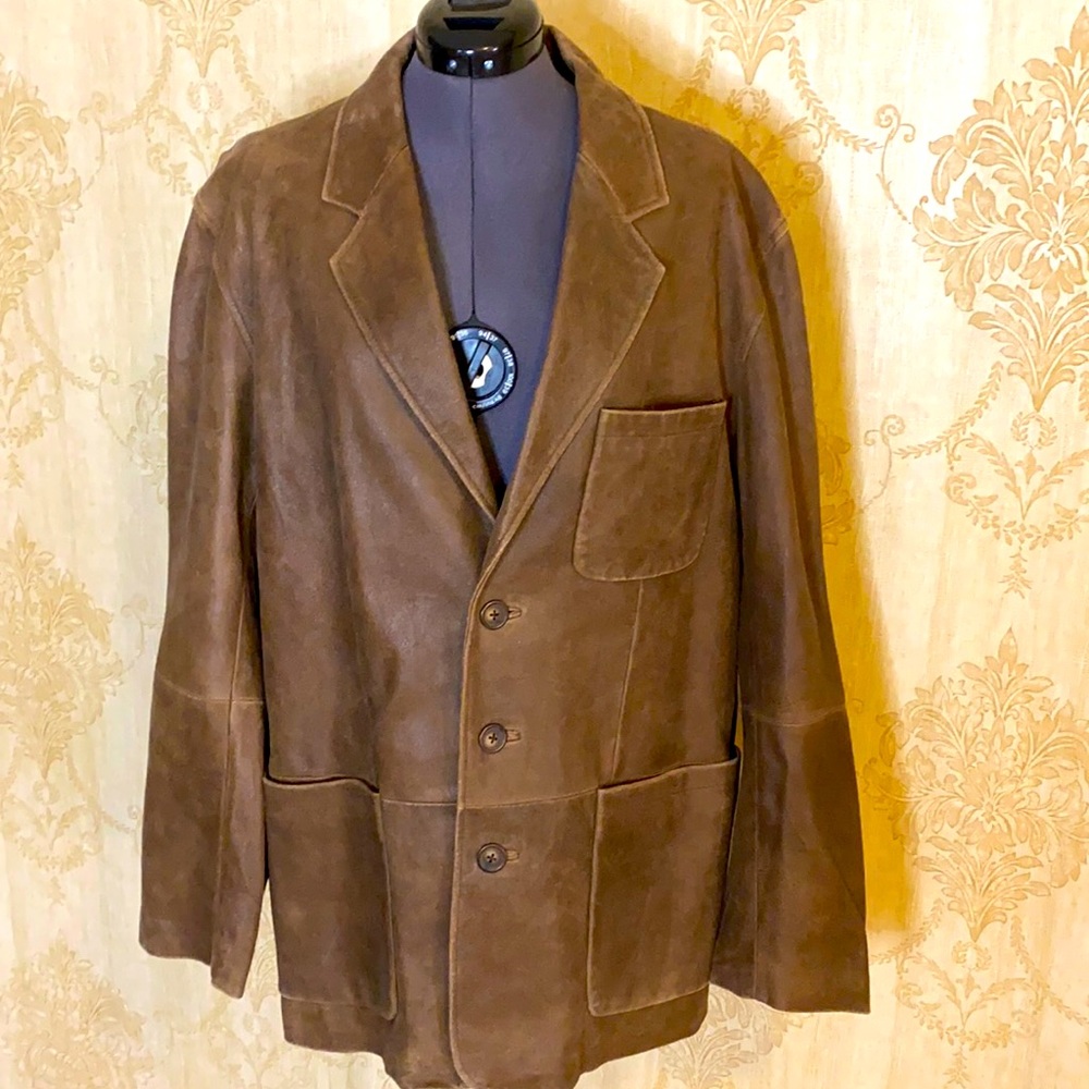 NWOT The Territory Ahead Leather Jacket